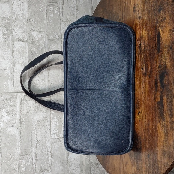 Michael Kors "Colgate" Reversible Leather/Suede Shoulder Bag - Picture 12 of 14